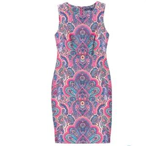 Tommy Hilfiger
Paisley Scuba Sheath Dress